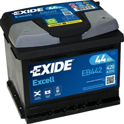 Exide EB442 - Startera akumulatoru baterija www.autospares.lv