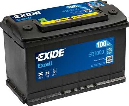 Exide EB1000 - Startera akumulatoru baterija www.autospares.lv
