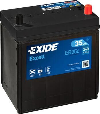 Exide EB356 - Startera akumulatoru baterija www.autospares.lv