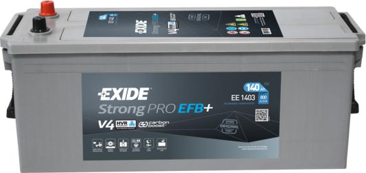 Exide EE1403 - Startera akumulatoru baterija www.autospares.lv