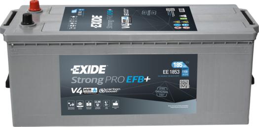 Exide EE1853 - Startera akumulatoru baterija www.autospares.lv