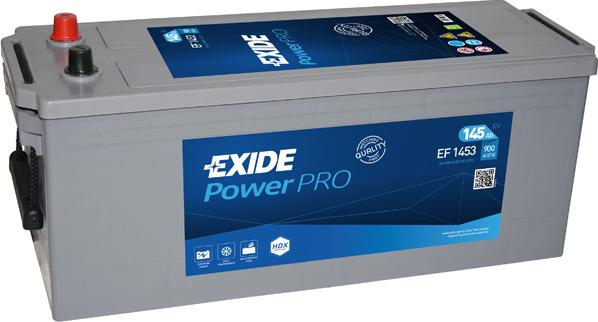 Exide EF1453 - Startera akumulatoru baterija www.autospares.lv