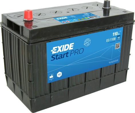 Exide EG110B - Startera akumulatoru baterija www.autospares.lv