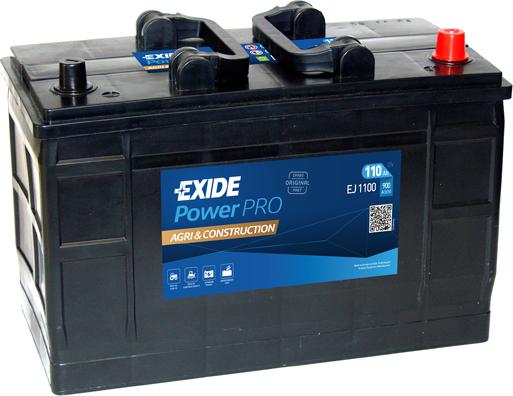 Exide EJ1100 - Startera akumulatoru baterija www.autospares.lv