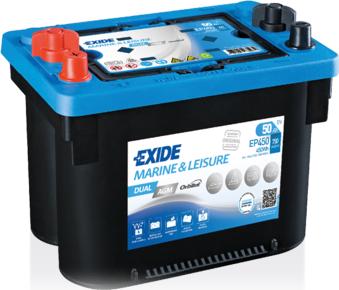 Exide EP450 - Startera akumulatoru baterija www.autospares.lv