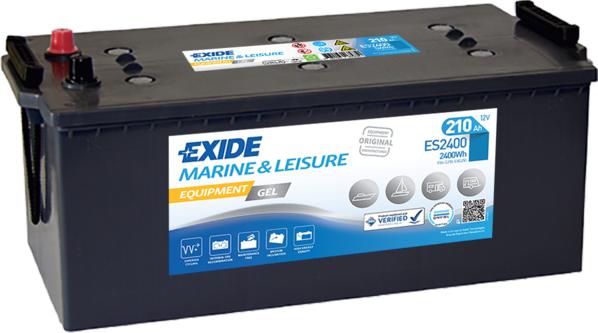 Exide ES2400 - Startera akumulatoru baterija www.autospares.lv