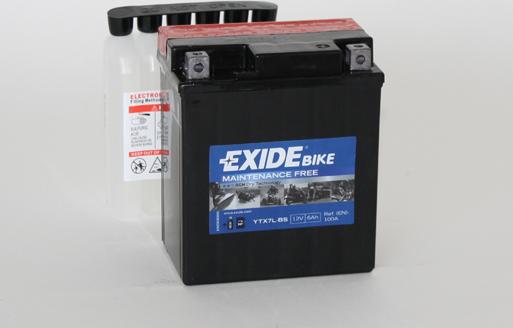 Exide ETX7L-BS - Startera akumulatoru baterija www.autospares.lv