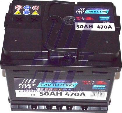 Fast FT75204 - Startera akumulatoru baterija www.autospares.lv