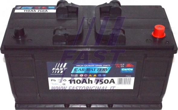 Fast FT75212 - Startera akumulatoru baterija www.autospares.lv