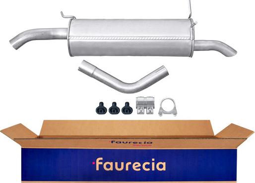 Faurecia FS55417 - Izplūdes gāzu trokšņa slāpētājs (pēdējais) www.autospares.lv