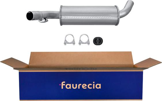 Faurecia FS80005 - Vidējais izpl. gāzu trokšņa slāpētājs www.autospares.lv