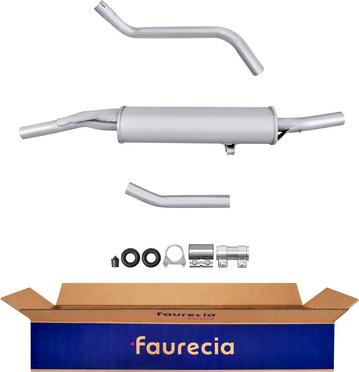 Faurecia FS80023 - Izplūdes gāzu trokšņa slāpētājs (pēdējais) www.autospares.lv