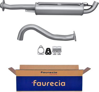 Faurecia FS75252 - Izplūdes gāzu trokšņa slāpētājs (pēdējais) www.autospares.lv