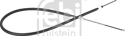 Febi Bilstein 09050 - Trose, Stāvbremžu sistēma www.autospares.lv