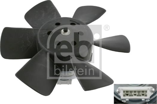 Febi Bilstein 06989 - Ventilators, Motora dzesēšanas sistēma www.autospares.lv