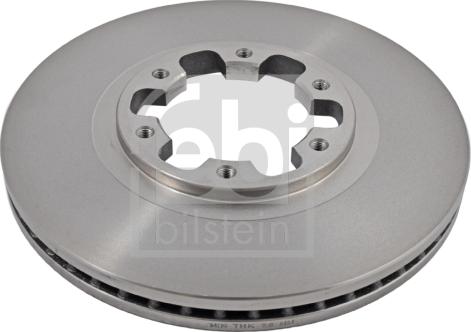 Febi Bilstein 170741 - Bremžu diski www.autospares.lv