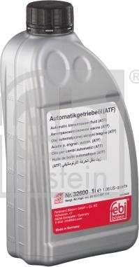 Febi Bilstein 32600 - Automatic Transmission Oil www.autospares.lv