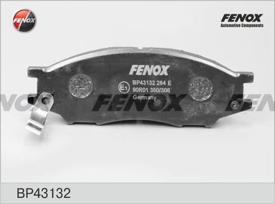 Fenox BP43132 - Bremžu uzliku kompl., Disku bremzes www.autospares.lv