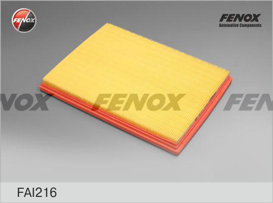 Fenox FAI216 - Gaisa filtrs www.autospares.lv