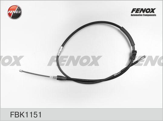 Fenox FBK1151 - Trose, Stāvbremžu sistēma www.autospares.lv