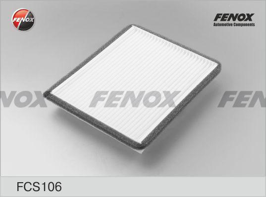 Fenox FCS106 - Filtrs, Salona telpas gaiss www.autospares.lv