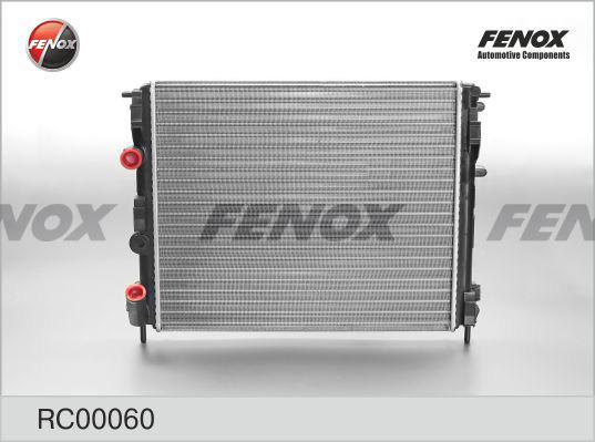 Fenox RC00060 - Radiators, Motora dzesēšanas sistēma www.autospares.lv