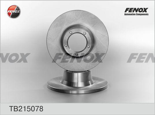 Fenox TB215078 - Bremžu diski www.autospares.lv