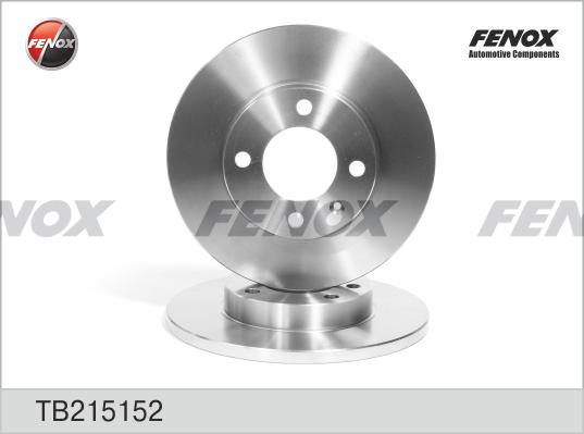 Fenox TB215152 - Bremžu diski www.autospares.lv
