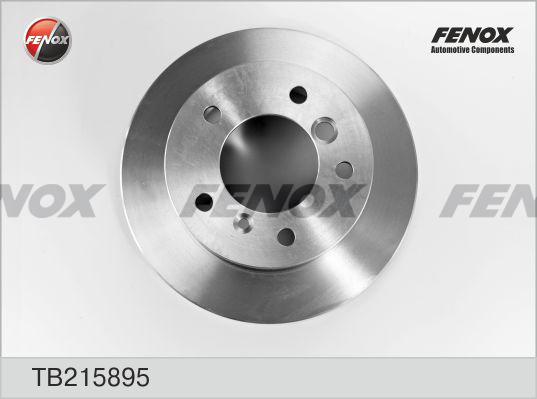 Fenox TB215895 - Bremžu diski www.autospares.lv