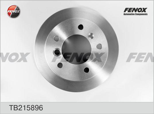 Fenox TB215896 - Bremžu diski www.autospares.lv
