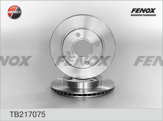 Fenox TB217075 - Bremžu diski www.autospares.lv