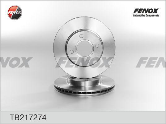 Fenox TB217274 - Bremžu diski www.autospares.lv