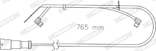 Ferodo FAI174 - Indikators, Bremžu uzliku nodilums www.autospares.lv