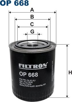 Filtron OP668 - Hidrofiltrs, Automātiskā pārnesumkārba www.autospares.lv