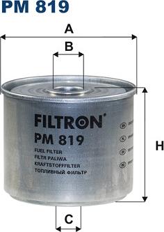 Filtron PM819 - Degvielas filtrs www.autospares.lv