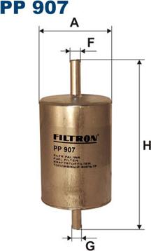 Filtron PP907 - Degvielas filtrs www.autospares.lv