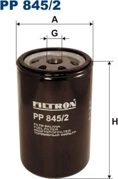 Filtron PP845/2 - Degvielas filtrs www.autospares.lv