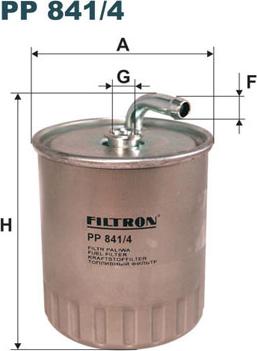Filtron PP841/4 - Degvielas filtrs www.autospares.lv