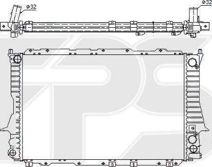 FPS FP 12 A458 - Radiators, Motora dzesēšanas sistēma www.autospares.lv