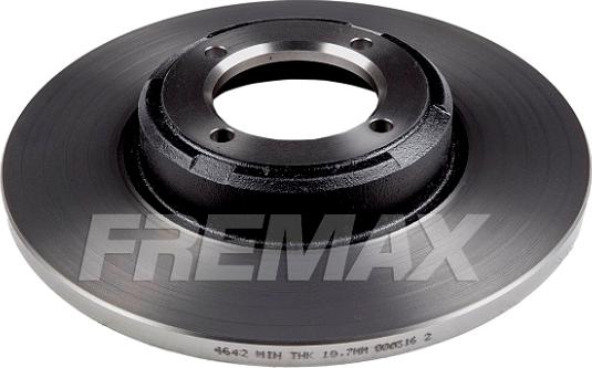FREMAX BD-4642 - Bremžu diski www.autospares.lv