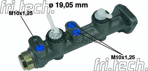 Fri.Tech. PF044 - Galvenais bremžu cilindrs www.autospares.lv