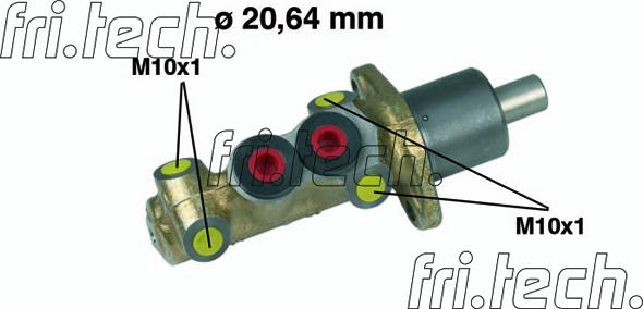Fri.Tech. PF007 - Galvenais bremžu cilindrs www.autospares.lv