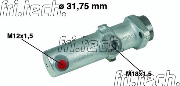 Fri.Tech. PF135 - Galvenais bremžu cilindrs www.autospares.lv