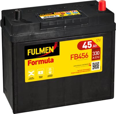 Fulmen FB456 - Startera akumulatoru baterija www.autospares.lv