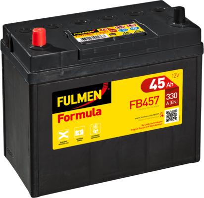 Fulmen FB457 - Startera akumulatoru baterija www.autospares.lv