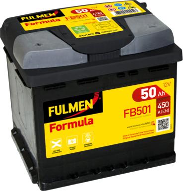 Fulmen FB501 - Startera akumulatoru baterija www.autospares.lv