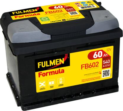 Fulmen FB602 - Startera akumulatoru baterija www.autospares.lv