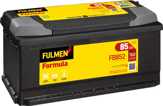 Fulmen FB852 - Startera akumulatoru baterija www.autospares.lv