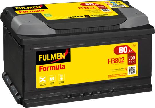 Fulmen FB802 - Startera akumulatoru baterija www.autospares.lv