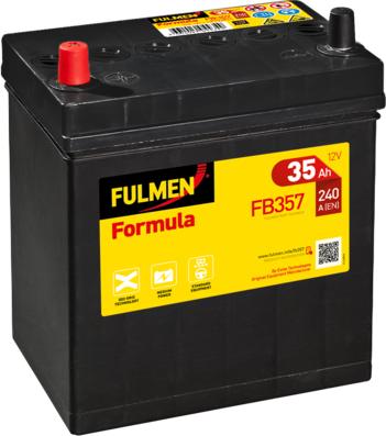 Fulmen FB357 - Startera akumulatoru baterija www.autospares.lv